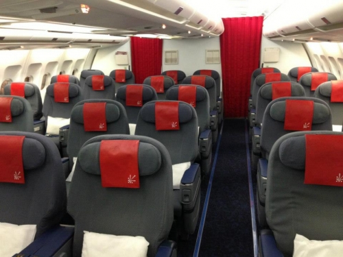 Air Greenland 'C' or Business Class on the A330  Picture: Facebook/ Air Greenland